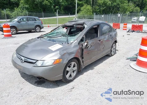 2006 Honda Civic Ex из США, поврежденный, VIN 1HGFA16816L073414